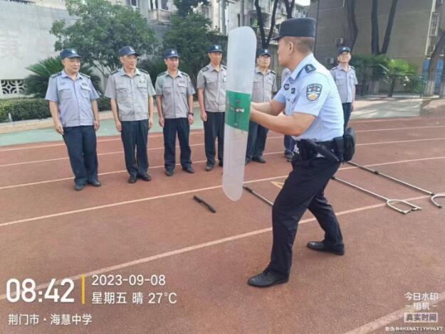 獵鷹護航秋季開學，強化駐校保安員培訓